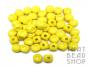 Acrylic Dimpled Cubes - Opaque Yellow 12mm